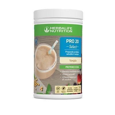 Pro 20 Select preparato proteico senza glutine e lattosio